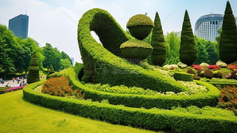 室外植物墙，养护比设计更考验功夫